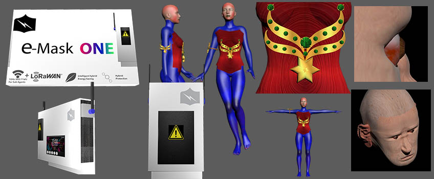 3D Product mockups and character Design by Malintha Peiris
