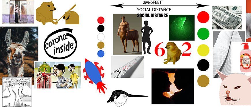 covid-19 pandemic moodboards